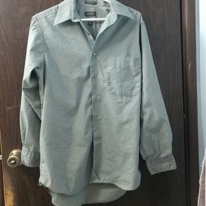 Men's Arrow dress shirt gray size medium